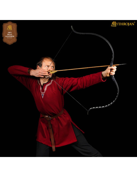 Durable Leather LARP Medieval Warrior...