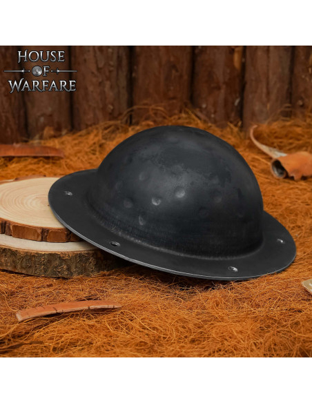 BattleReady Black Steel Umbo, 1.8 mm