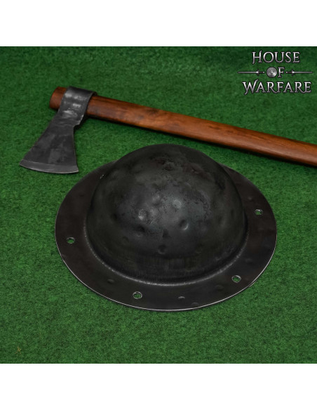 BattleReady Black Steel Umbo, 1.8 mm