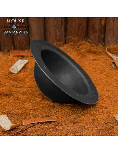 BattleReady Black Steel Umbo, 1.8 mm