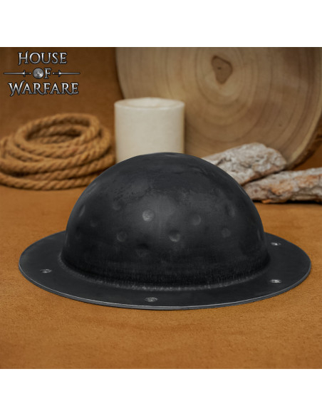 BattleReady Black Steel Umbo, 1.8 mm