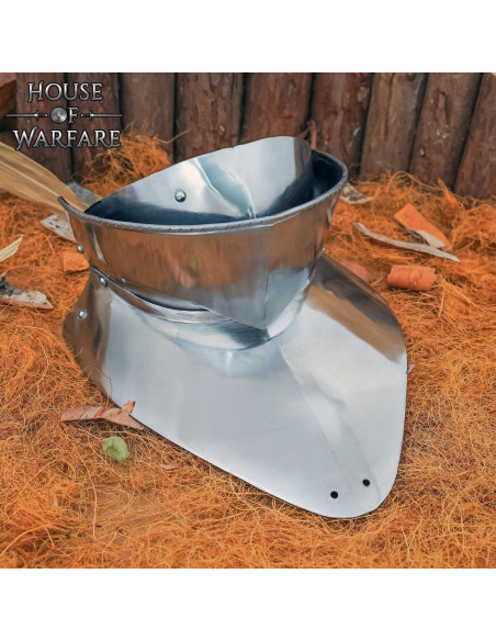 Authentic 15th Century Steel Gorget...