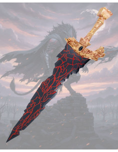 Unofficial replica of Maliketh's Sword from Elden Ring,...