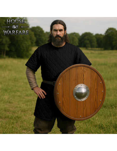 Medieval Padded Gambeson with Half...