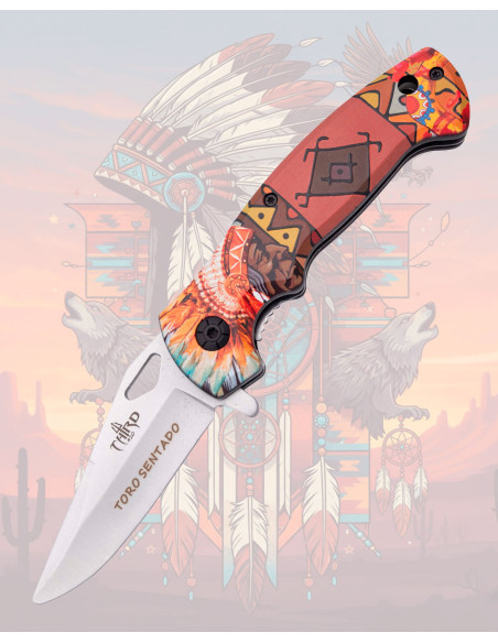 Third Model Sitting Bull Field Knife...