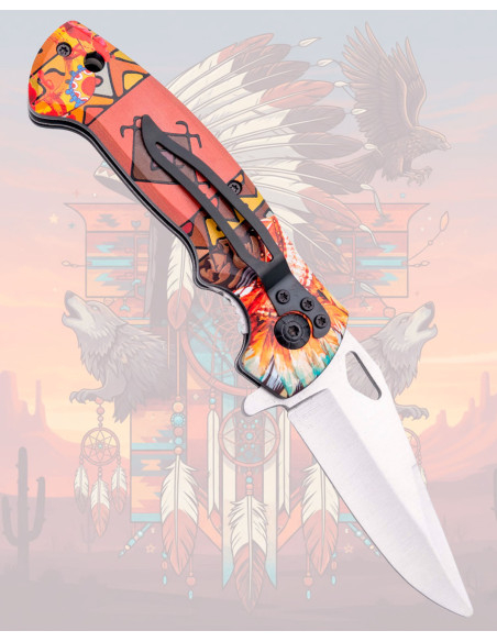 Third Model Sitting Bull Field Knife...