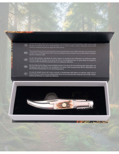Third Series Deer Folding Knife (24 cm)
