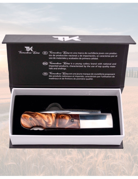 Tramuntana Knife Mirror Finish Amber...
