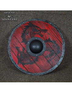 Forged Black Steel Umbo for Historical Anglo-Saxon Shield 2