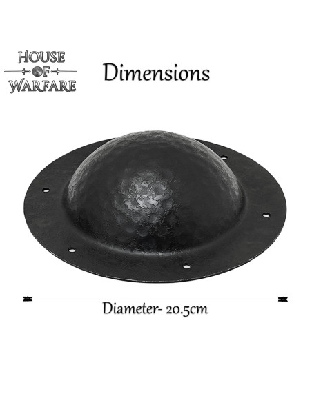 Forged Black Steel Umbo for...