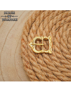 Authentic Norman Viking Style Brass Buckle