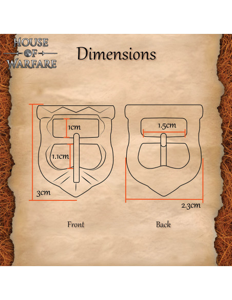 Authentic Norman Viking Style Brass...