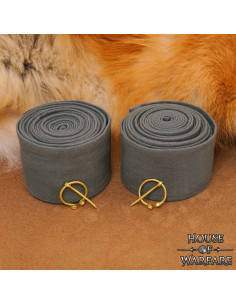 Gray Cotton Canvas Viking Winingas for Recreation