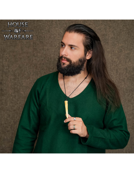 Natural Polished Ox Horn Necklace...