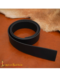 Genuine Leather Strip for Medieval Belt and LARP, 120 x...
