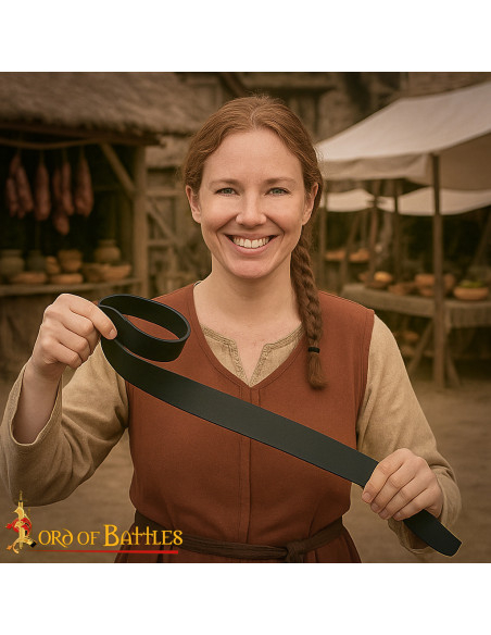 Genuine Leather Strip for Medieval...