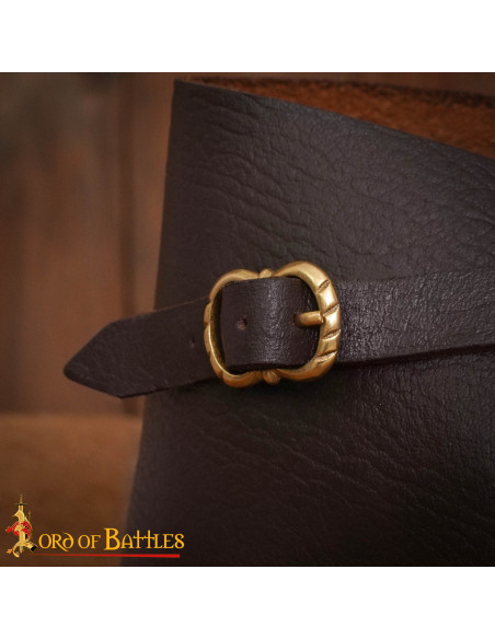 Genuine Leather Medieval Ankle Boots...