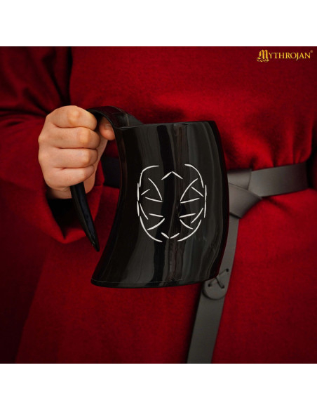 Handcrafted Viking Horn with...