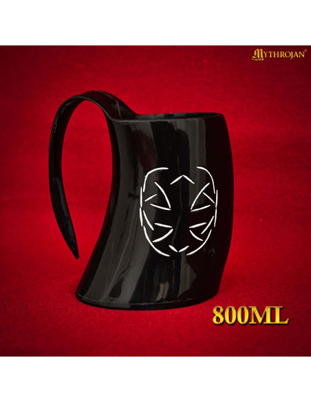 Handcrafted Viking Horn with...