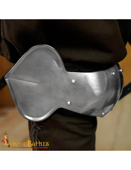 Handmade Forged Steel Knee Guards...