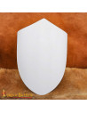 Medieval Templar Heater Shield Hand Forged 18 Gauge Steel Crusader Knight Shield, Customizable for Medieval Combat or Display
