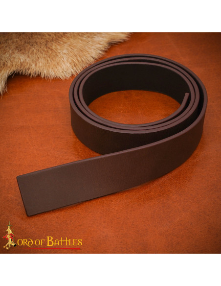 Genuine Brown Leather Strip for...