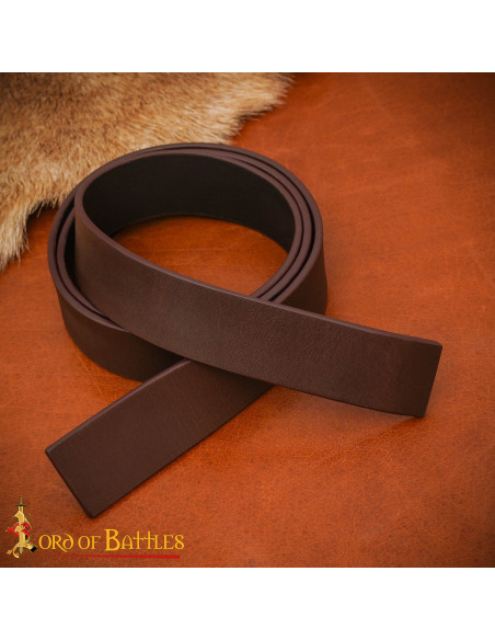 Genuine Brown Leather Strip for...