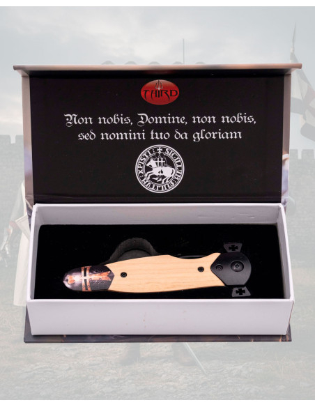 Black Templar Collector's Knife Steel...