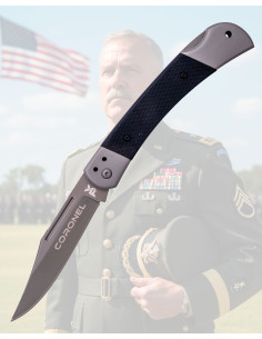 Tramuntana Knives Coronel G10 Grey Titanium Folding Knife...