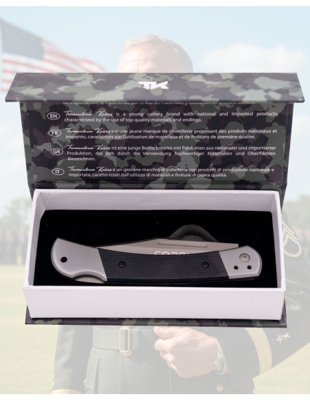 Tramuntana Knives Coronel G10 Grey...
