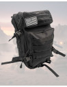 Black Tactical Backpack 35-40L with MOLLE System