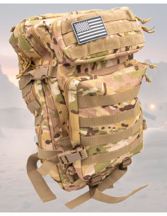 Tactical Camouflage Backpack 35-40L with MOLLE System