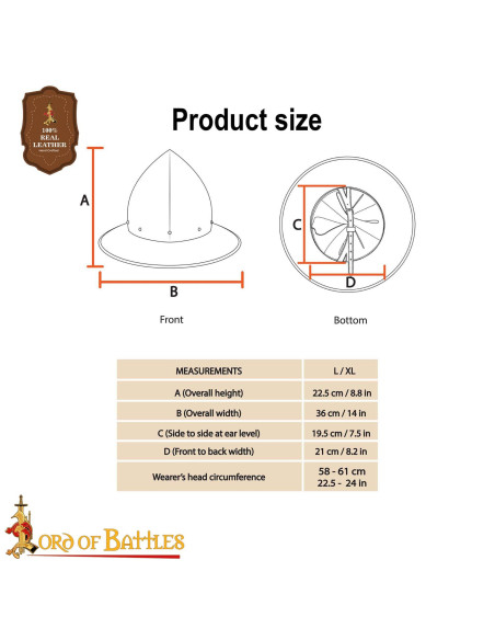 14th Century Polished Steel Kettle...