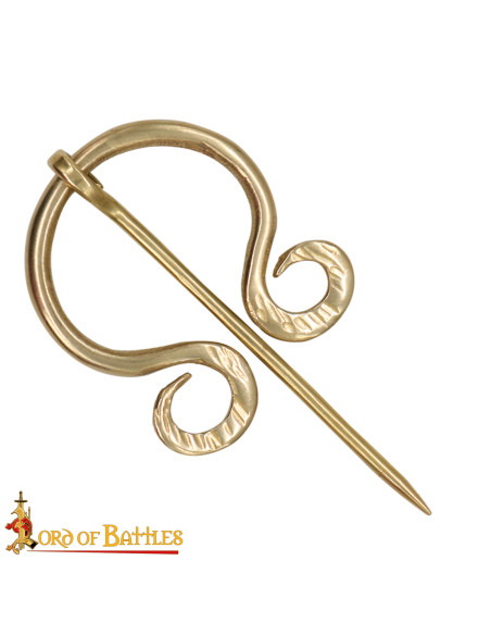 Golden Polished Brass Viking Cloak...