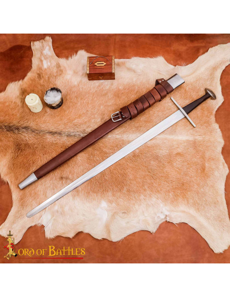 Norman Sword Type XI Tempered Steel...