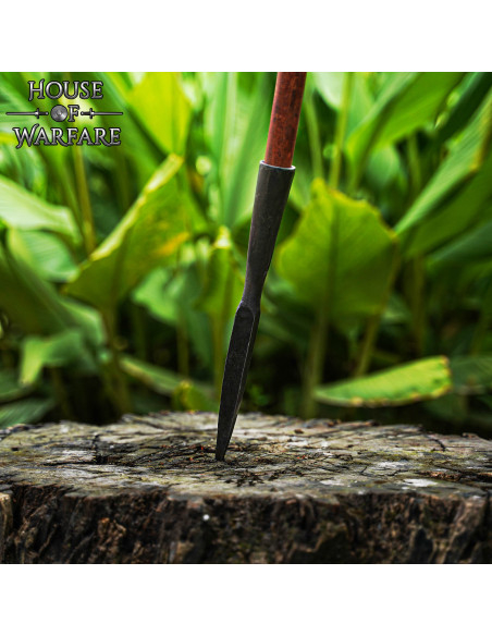 Hand-Forged Viking Spearhead Made of...