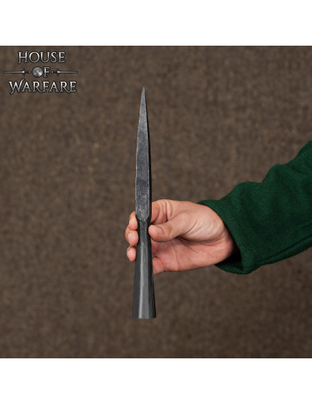 Hand-Forged Viking Spearhead Made of...