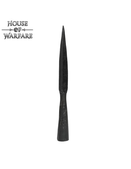 Hand-Forged Viking Spearhead Made of...