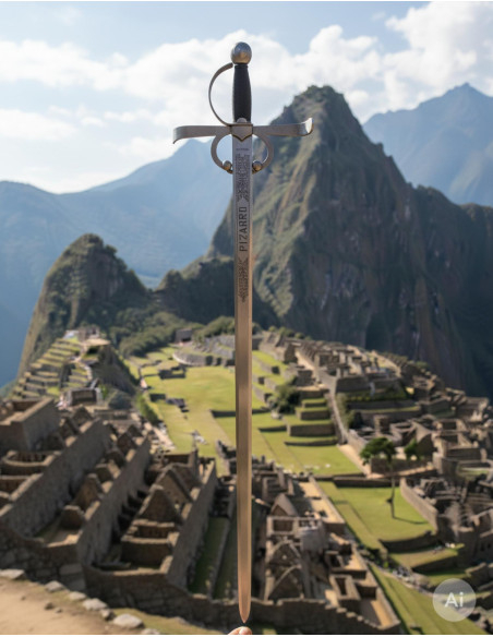 Francisco Pizarro sword, rustic