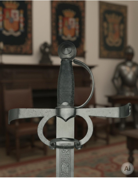 Francisco Pizarro sword, rustic