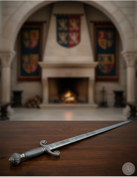 Alfonso X silver sword