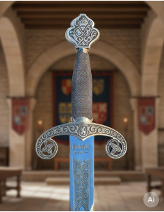 Alfonso X silver sword 2