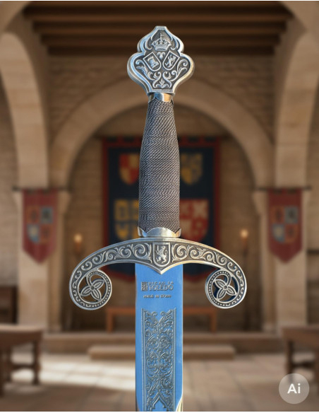 Alfonso X silver sword
