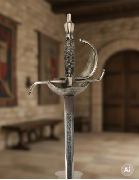 King Carlos III sword, rustic