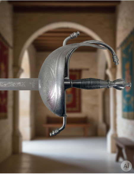 King Carlos III sword, rustic