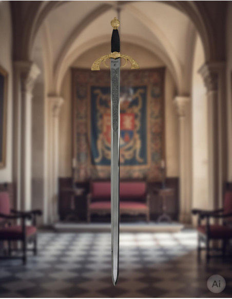 Great Captain Sword, golden