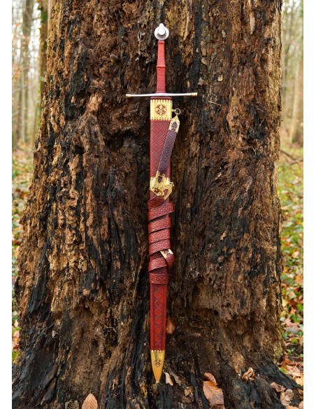 Wolf Passau Two-Handed Medieval Sword...