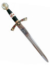 Dagger Knights Templar with table to hang