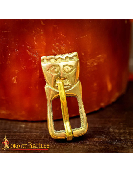 14th Century Brass Medieval Buckle,...