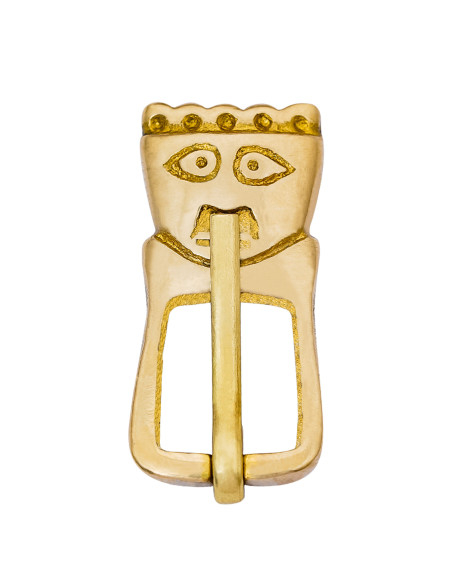 14th Century Brass Medieval Buckle,...